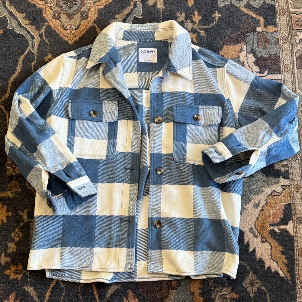 Old Navy shacket sz L